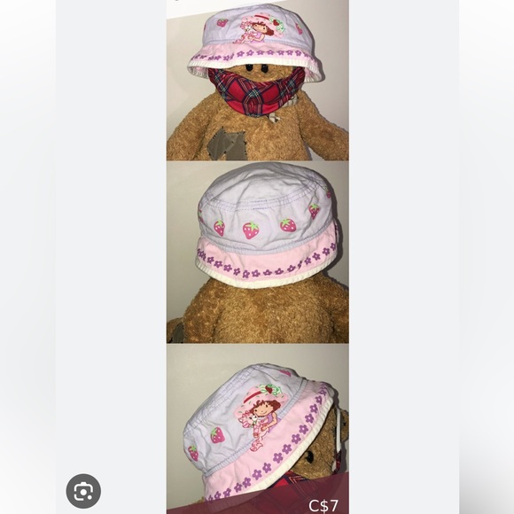 NOT selling, ISO 2000’s strawberry shortcake bucket hat y2k vintage - Picture 1 of 1